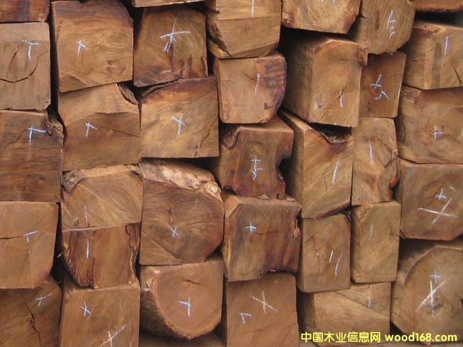 进口印度小叶紫檀/大红酸枝原木木方进口报关-中国木业信息网产品展示